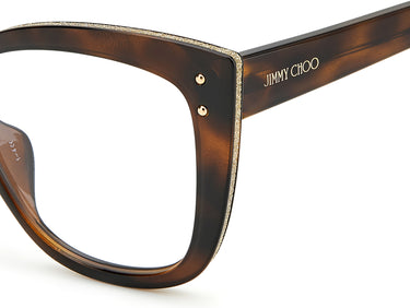 Designer Women Jimmy Choo Eyeglasses: JC328/G - Havana- SpecSMART Eye Clinic (Zoom View)